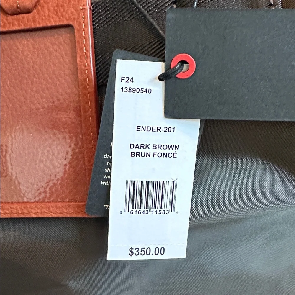 Ted Baker Dark Brown Ender Bag NWT
